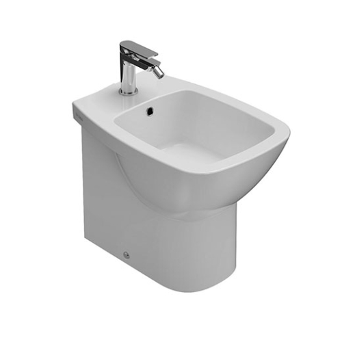 Bidet Daily filomuro cm. 53x37 bianco lucido di Ceramica Globo