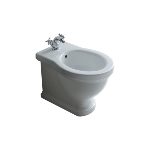 Bidet Ethos filomuro cm. 55x38 bianco lucido di Ceramica Galassia