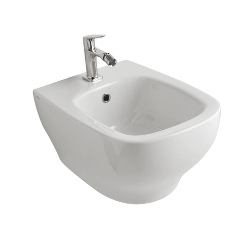 Bidet sospeso GENESIS 51  bianco lucido di Ceramica Globo