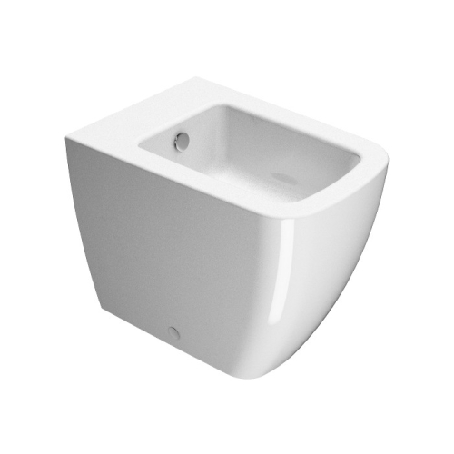 Bidet filomuro Sand 54,5x37 bianco di Ceramica GSI