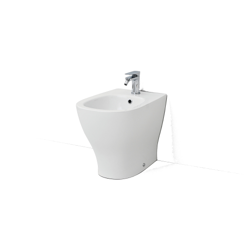 Bidet Ten filomuro cm. 52x36 bianco lucido di Art Ceram