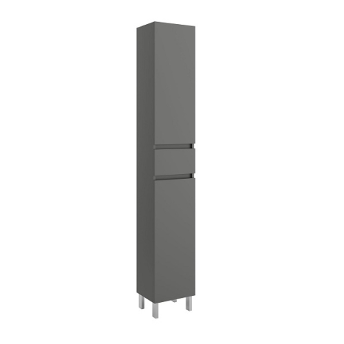 Colonna a terra Infinity h182 grigio opaco di Salgar