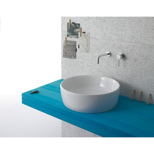 Lavabo da appoggio Genesis/Bowl+  diametro cm.48 di Ceramica Globo