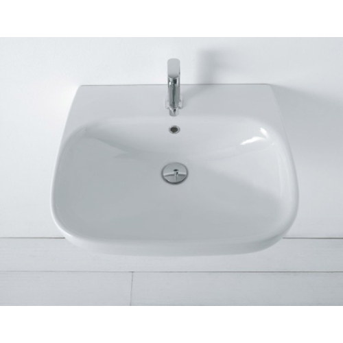 Lavabo sospeso monoforo Genesis  cm.60x50 di Ceramica Globo