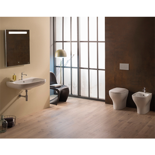 Lavabo sospeso monoforo Genesis cm. 70x50 di Ceramica Globo