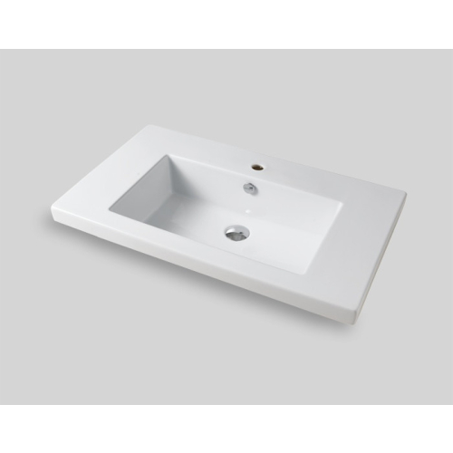 Lavabo Gap incasso 96x51 monoforo bianco di Art Ceram