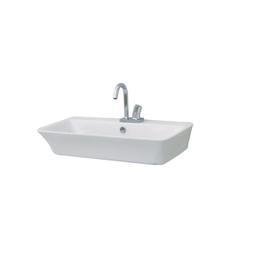 Lavabo sospeso/appoggio Cow 80x45 bianco di Art Ceram