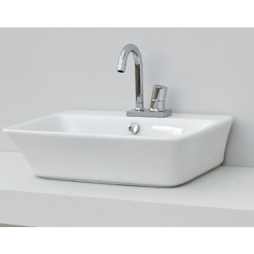 Lavabo sospeso/appoggio Cow 60x45 bianco di Art Ceram