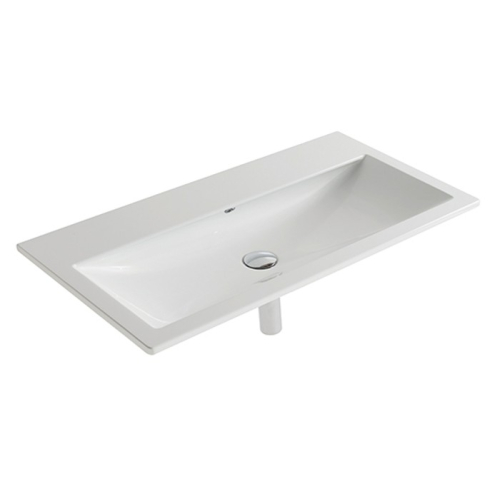 Lavabo sospeso Stockholm 84x45 di Ceramica Globo