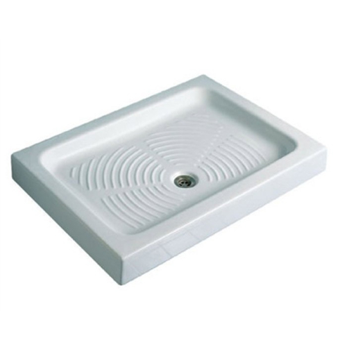 Piatto doccia 70x100 h.11,5 in ceramica bianco lucido Leda di Ceramica Azzurra