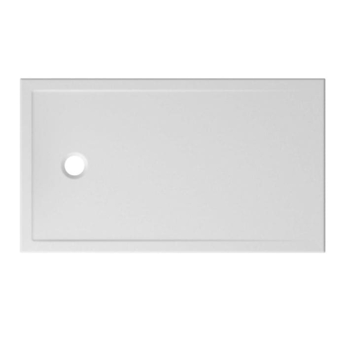 Piatto doccia 80X140 h.3 in ceramica bianco lucido Docciatre di Ceramica Globo