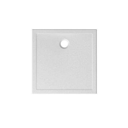 Piatto doccia 80x80 h.3 in ceramica bianco opaco Docciatre Plus di Ceramica Globo