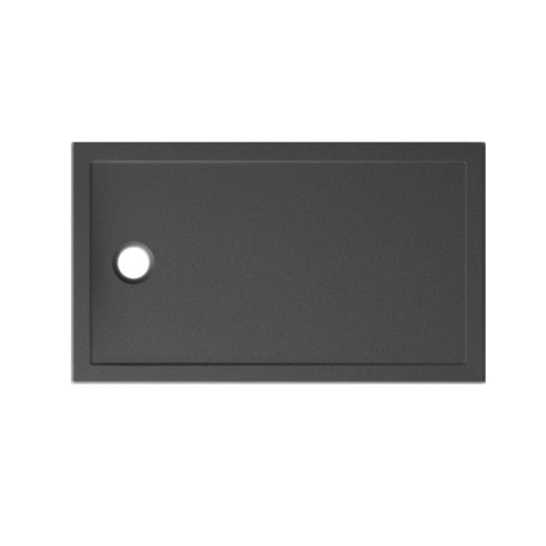 Piatto doccia 70X120 h.3 in ceramica nero opaco Docciatre Plus di Ceramica Globo