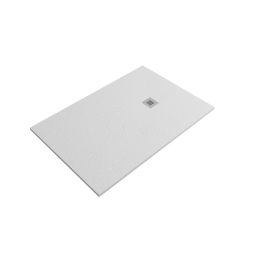 Piatto doccia 70x100 h.2,5 in geal coat bianco Smart Slate di Zenon