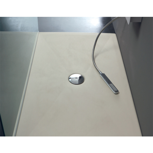 Piatto doccia 72x90 h.3 in acrilico grigio velvet di Tamanaco