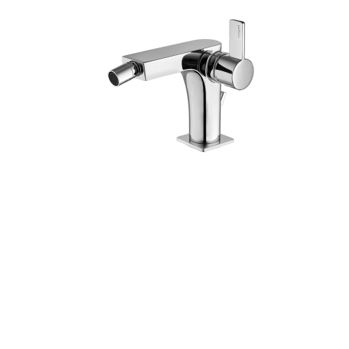 Miscelatore bidet Rock con scarico in ottone cromo di Paffoni