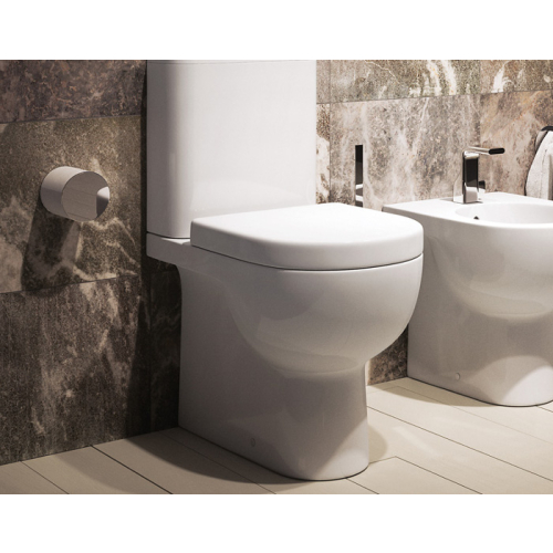 Vaso/bidet a terra monoblocco Quick di Ceramica Flaminia