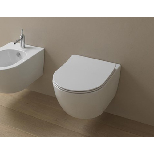 Water/bidet Like sospeso senza brida cm. 52,5x36 bianco lucido di Ceramica GSG