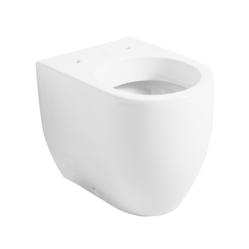 Water Flo filomuro cm. 52x36 in ceramica bianco lucido di Ceramica Kerasan