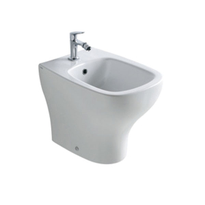 Bidet Genesis filomuro cm. 55x37 bianco lucido di Ceramica Globo