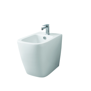 Bidet A16 filomuro cm. 52x36 bianco lucido con fissaggio incluso di Art Ceram