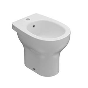 Bidet Grace distanziato da muro cm. 50x36 bianco lucido di Ceramica Globo