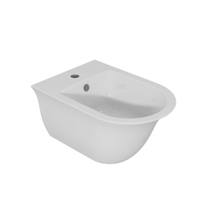 Bidet Flut sospeso bianco lucido di Ceramica GSG