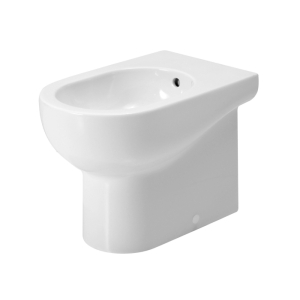 Bidet Nuvola filomuro cm. 55x35 bianco lucido di Ceramica Azzurra