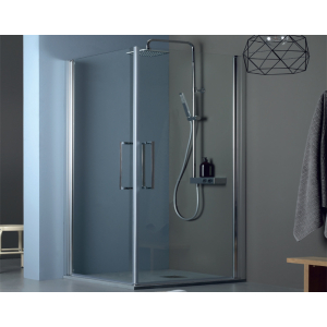 Porta doccia battente angolare anticalcare TEPB42 cm 65 di Tamanaco