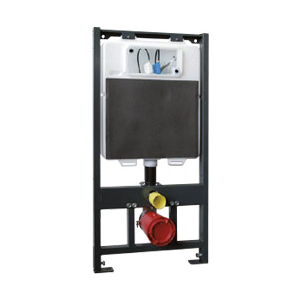 Cassetta di scarico Idealite ad incasso con telaio per wc sospesi su cartongesso di Its Todini