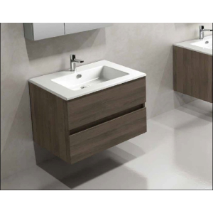 Lavabo consolle sospeso/appoggio 121x51 rettangolare in ceramica bianco lucido di Ceramica Azzurra