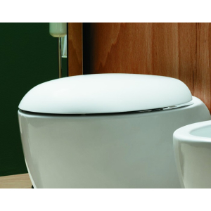 Copriwater Azzurra Clas+ cm 50 originale in termoindurente soft close avvolgente bianco