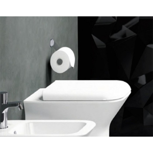 Copriwater Azzurra Prua originale in termoindurente soft close avvolgente bianco