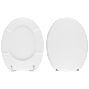 Copriwater Senesi Donatello compatibile in poliestere bianco