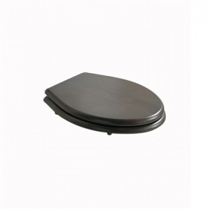 Copriwater Galassia Ethos originale in legno massello color noce