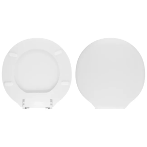 Copriwater Azzurra Zen compatibile in poliestere bianco