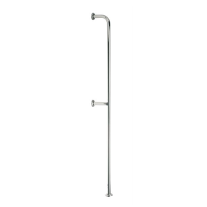 Corrimano di sicurezza verticale cm. 180  in acciaio lucido