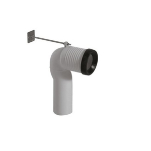 Courbe technique réglable de 6 à 14 cm pour wc