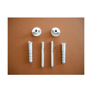 Kit fissaggio per cassetta a parete