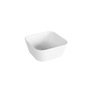 Lavabo Build appoggio salvaspazio 35x35 in ceramica bianco lucido di Ceramica Azzurra