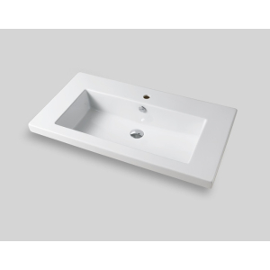 Lavabo Gap incasso 86x51 monoforo bianco di Art Ceram