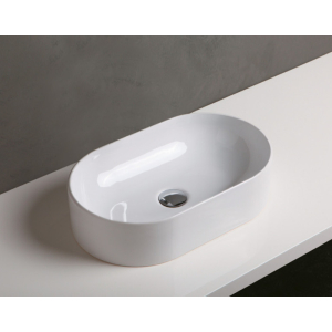 Lavabo da appoggio OVAL di Ceramica Azzurra