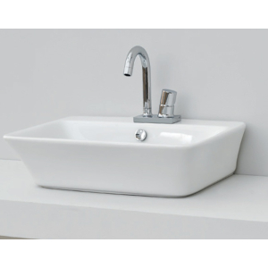 Lavabo sospeso/appoggio Cow 60x45 bianco di Art Ceram