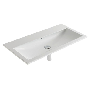 Lavabo sospeso Stockholm 84x45 di Ceramica Globo