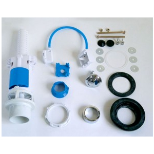 Meccanismo di scarico per cassetta monoblocco di Ceramica GSI