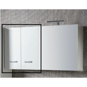 Pensile a due ante cm 58x58 con ripiano interno di ElleEmmeCi