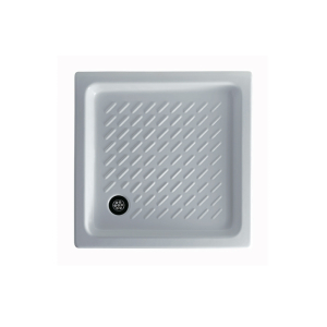 Piatto doccia 70x70 h.10 in ceramica bianco lucido Pegaso di Ceramica Galassia