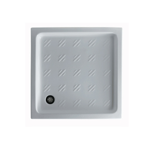 Piatto doccia 75x75 h.10 in ceramica bianco lucido Albatro di Ceramica Galassia