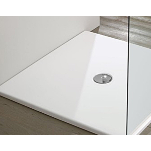 Piatto doccia 70x120 h.3 in acrilico bianco lucido di Tamanaco