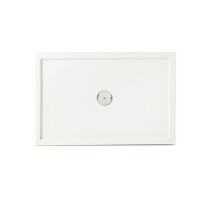 Piatto doccia 70x100 h.5 in acrilico bianco lucido di Tamanaco